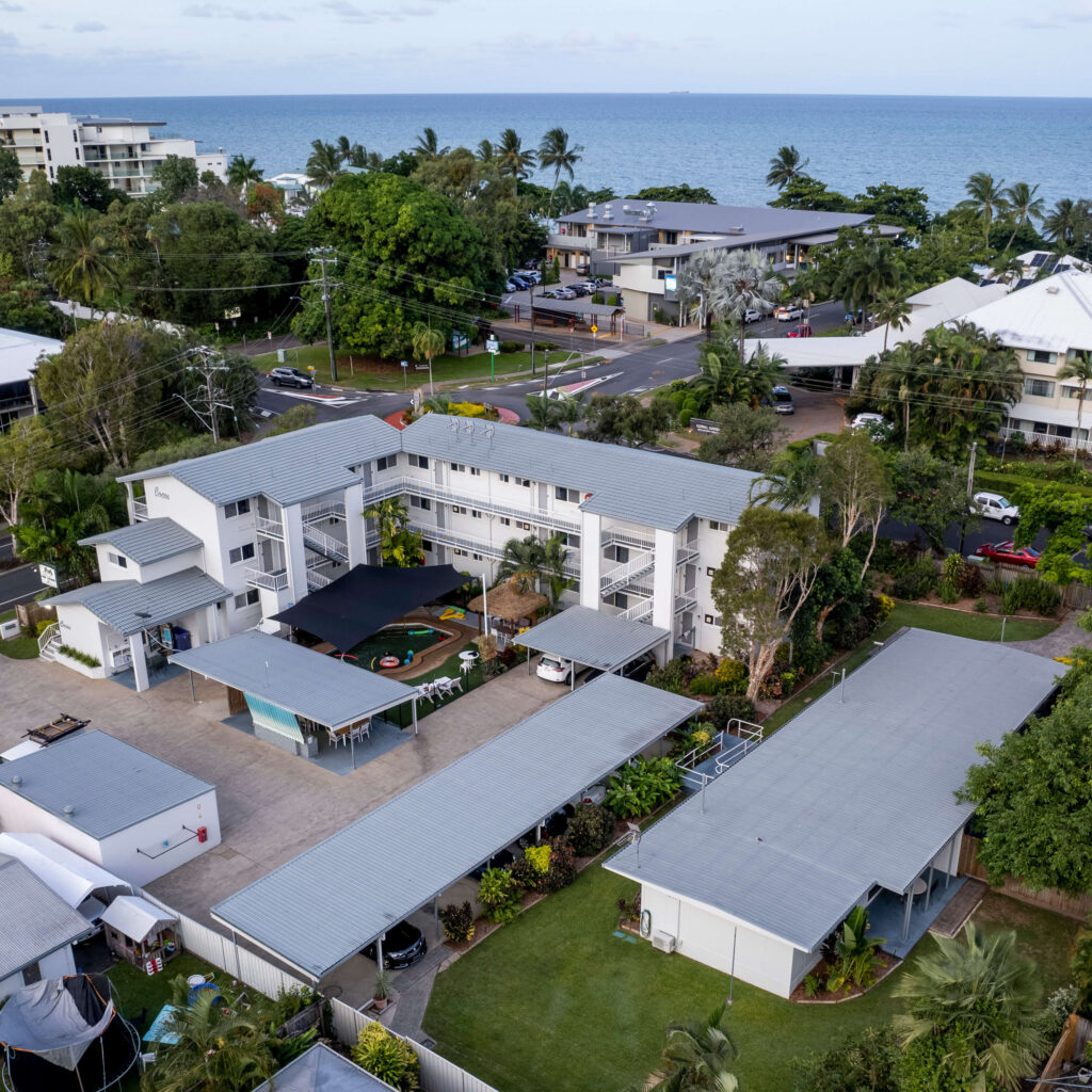 View of Cocos Holiday Apartments, Trinity Beach Cairns